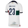 Officiële Voetbalshirt Portugal Joao Felix 23 Uit WK 2022 - Heren